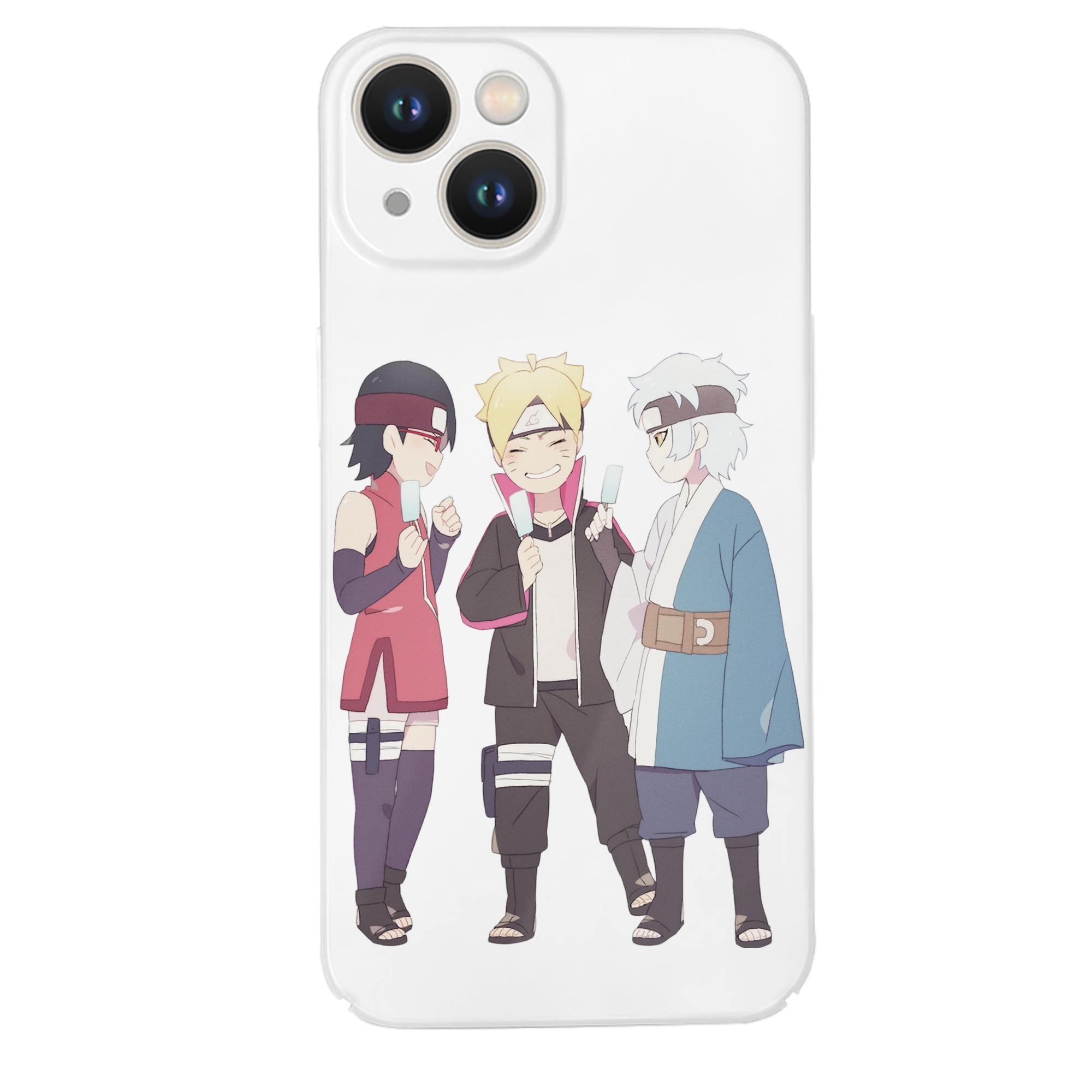 （画像用） NARUTO -ナルト- うちは サラダ Uchiha Sarada 【iPhone 14シリーズ対応】ハードケース